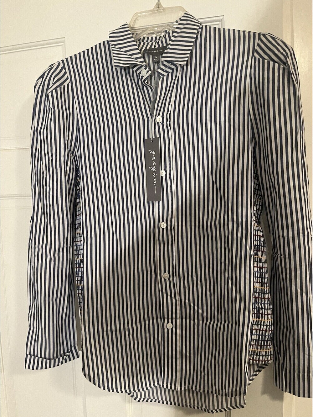 Grayson Women’s size Medium Dress Shirt striped